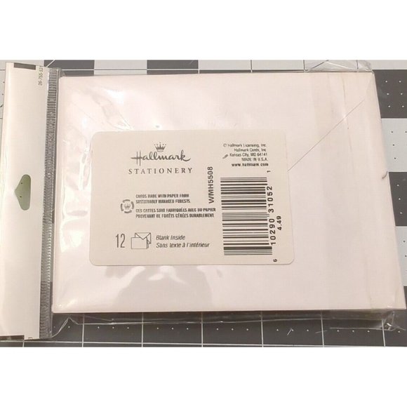 Hallmark Stationary 12 Thank You Cards w/ Envelopes Colorful Flower Pattern  New - Picture 9 of 9